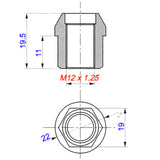 STEEL | M12*1.25