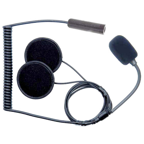 Open-face helmet intercom kit | WRC electronics NO earmuffs