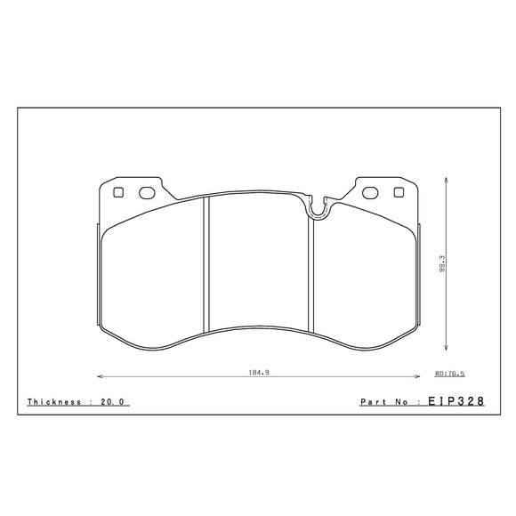 EIP328-CCDA | Ceramic Carbon discs