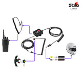 Full Motorola radio plug-in kit | For 1x Car